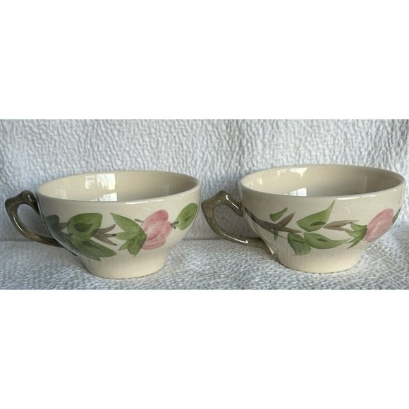 Vintage Franciscan Dinnerware (2) Desert Rose Coffee Cups Made In England EUC - Picture 2 of 11